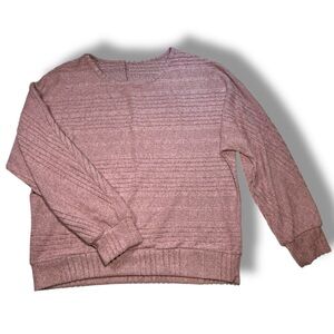 Soft pink sweater